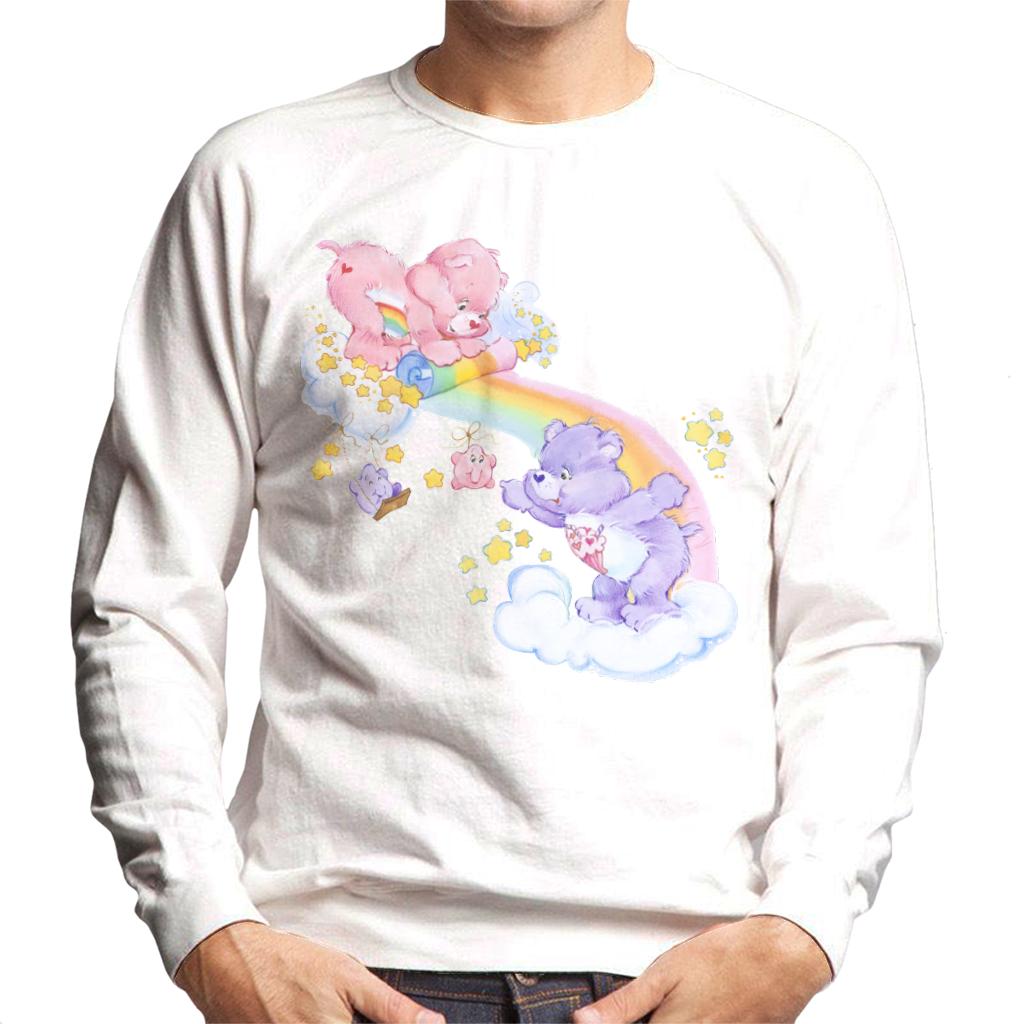 Care Bears Cheer Bear And Share Unrolling A Rainbow Men's product image 1