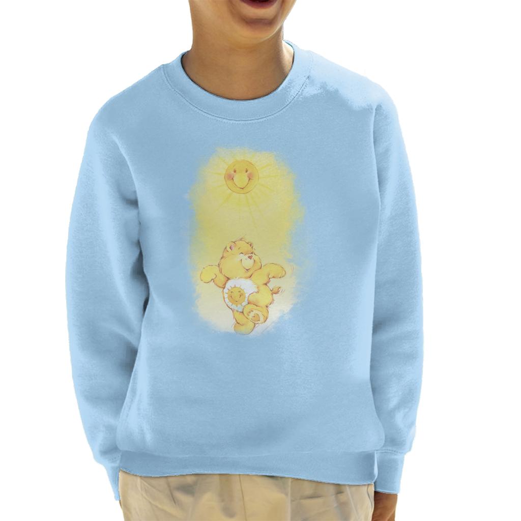 Care Bears Funshine Bear Dancing In The Sun Kid's Sweatshirt product image 4