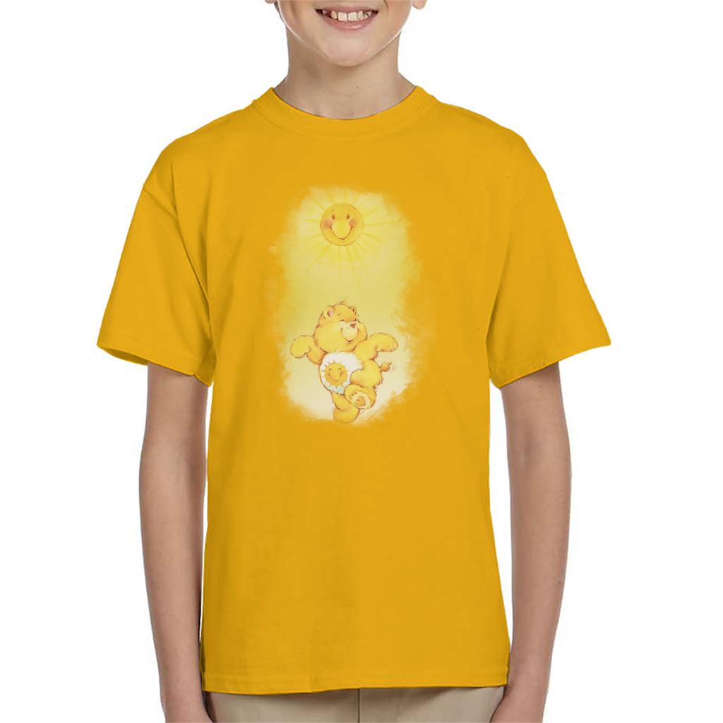 Care Bears Funshine Bear Dancing In The Sun Kid's T-Shirt product image 6
