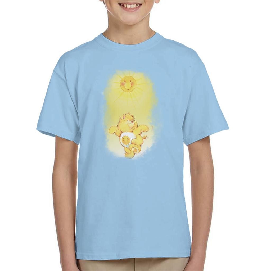 Care Bears Funshine Bear Dancing In The Sun Kid's T-Shirt product image 4
