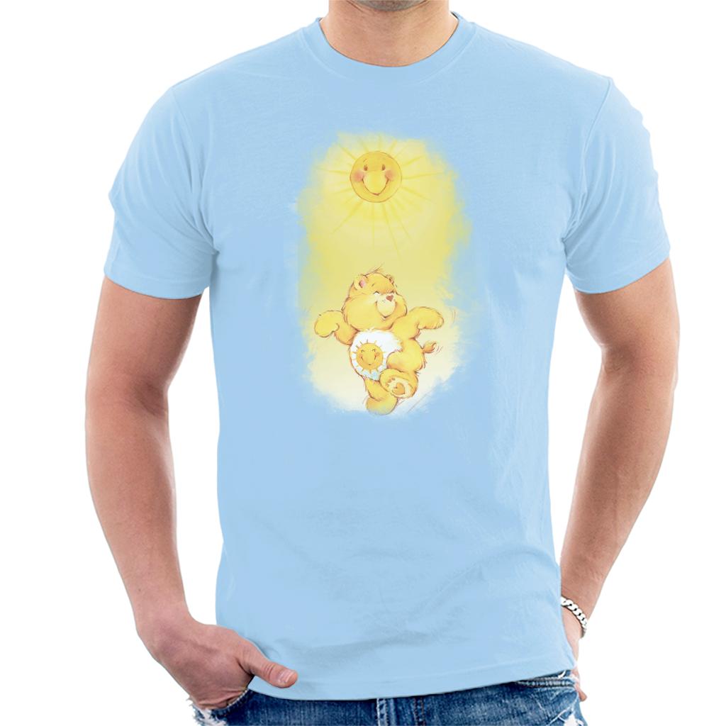 Care Bears Funshine Bear Dancing In The Sun Men's T-Shirt product image 4