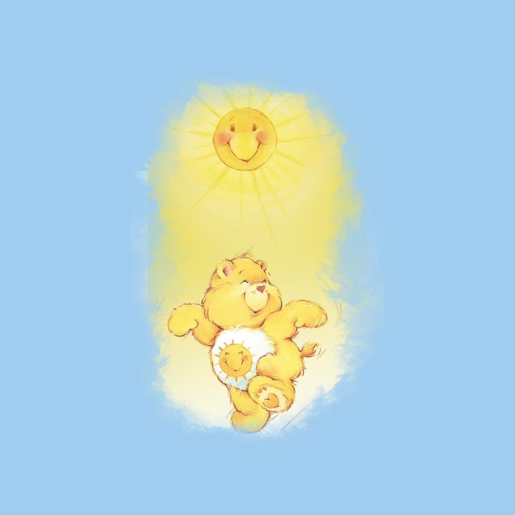 Care Bears Funshine Bear Dancing In The Sun Men's Sweatshirt product image 5