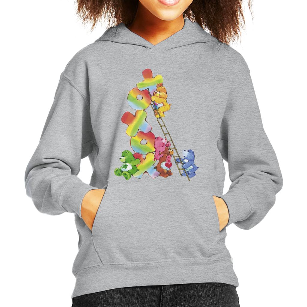 Care Bears Birthday Bear Xoxox Climbing Ladder Kid's Hooded product image 1