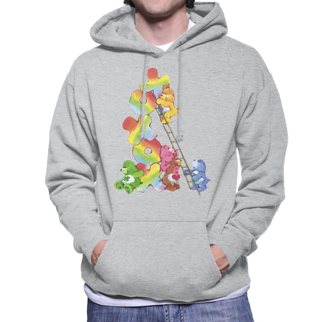 Care Bears Birthday Bear Xoxox Climbing Ladder Men's Hooded product image 1