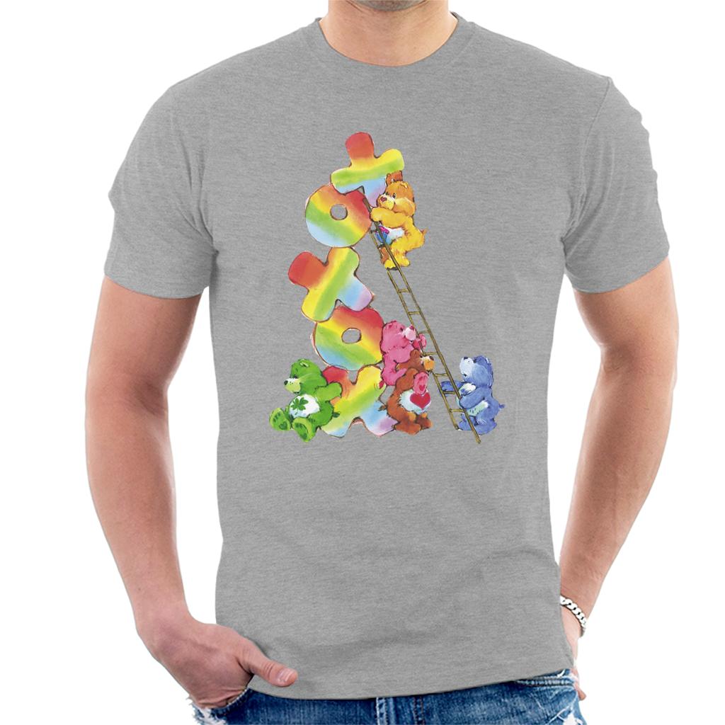 Care Bears Birthday Bear Xoxox Climbing Ladder Men's T-Shirt product image 1