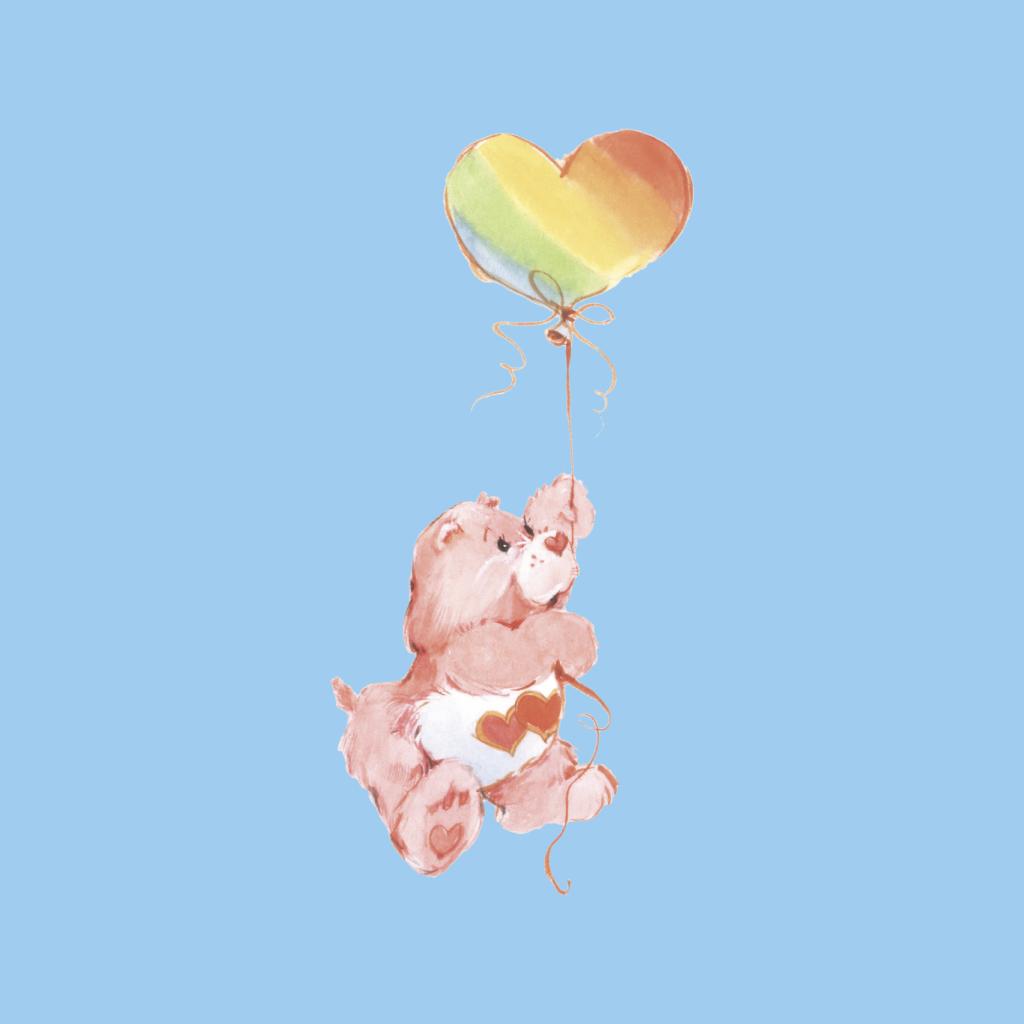 Care Bears Love A Lot Bear Holding On To Rainbow Balloon product image 5