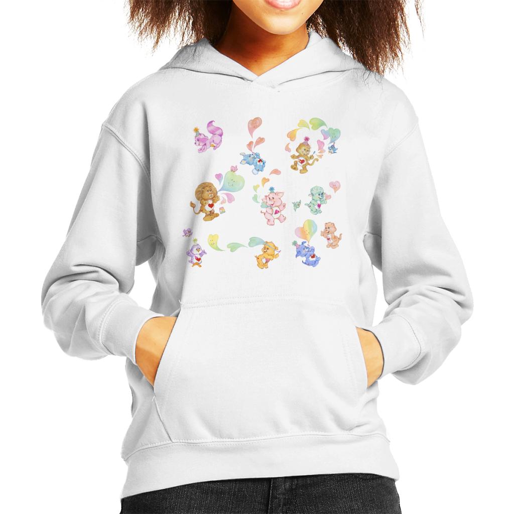 Care Bears Love Heart Montage Kid's Hooded Sweatshirt product image 4
