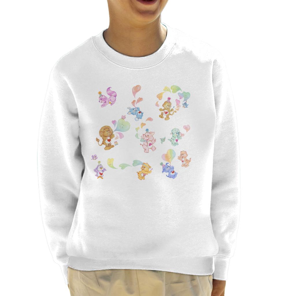 Care Bears Love Heart Montage Kid's Sweatshirt product image 4