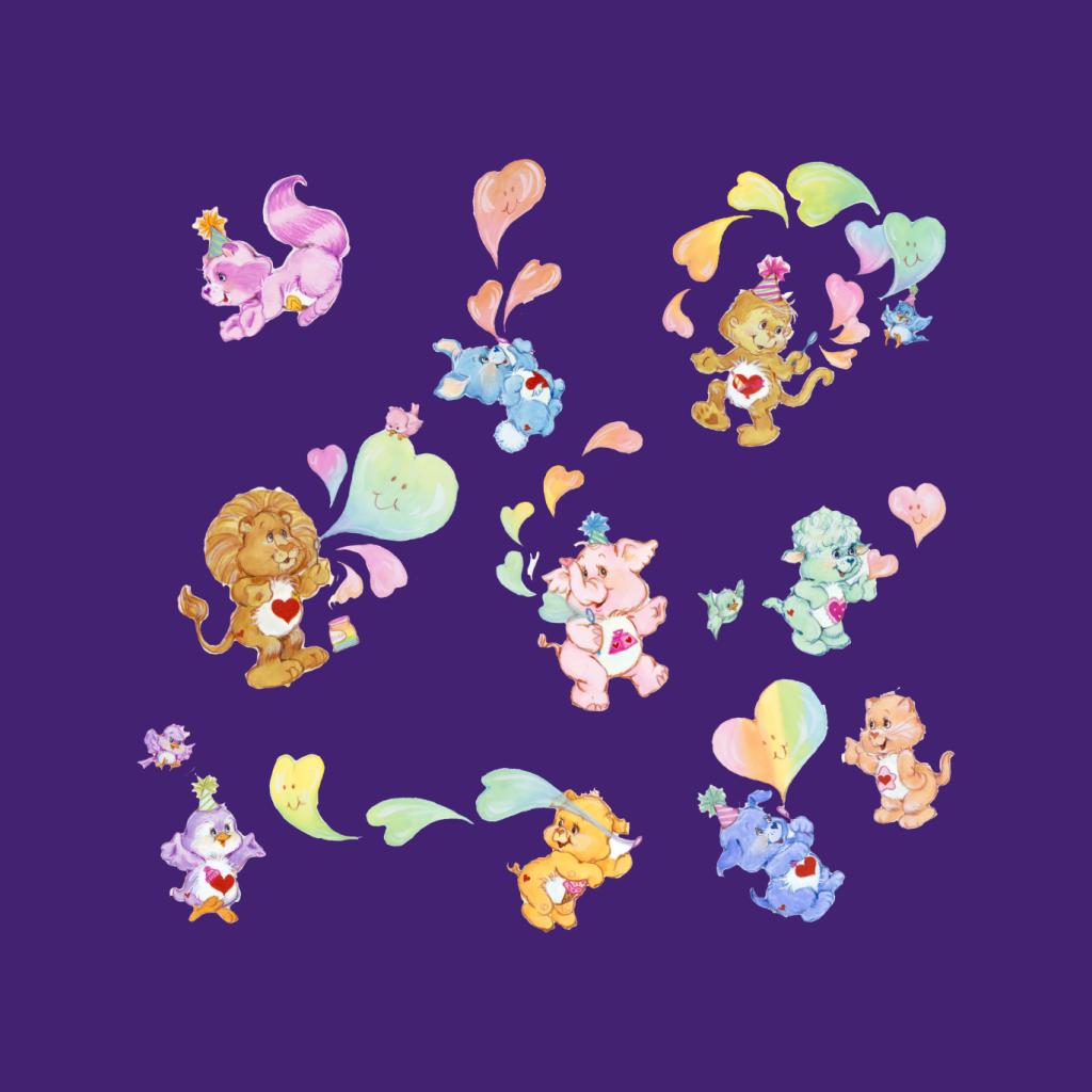 Care Bears Love Heart Montage Kid's Hooded Sweatshirt product image 2