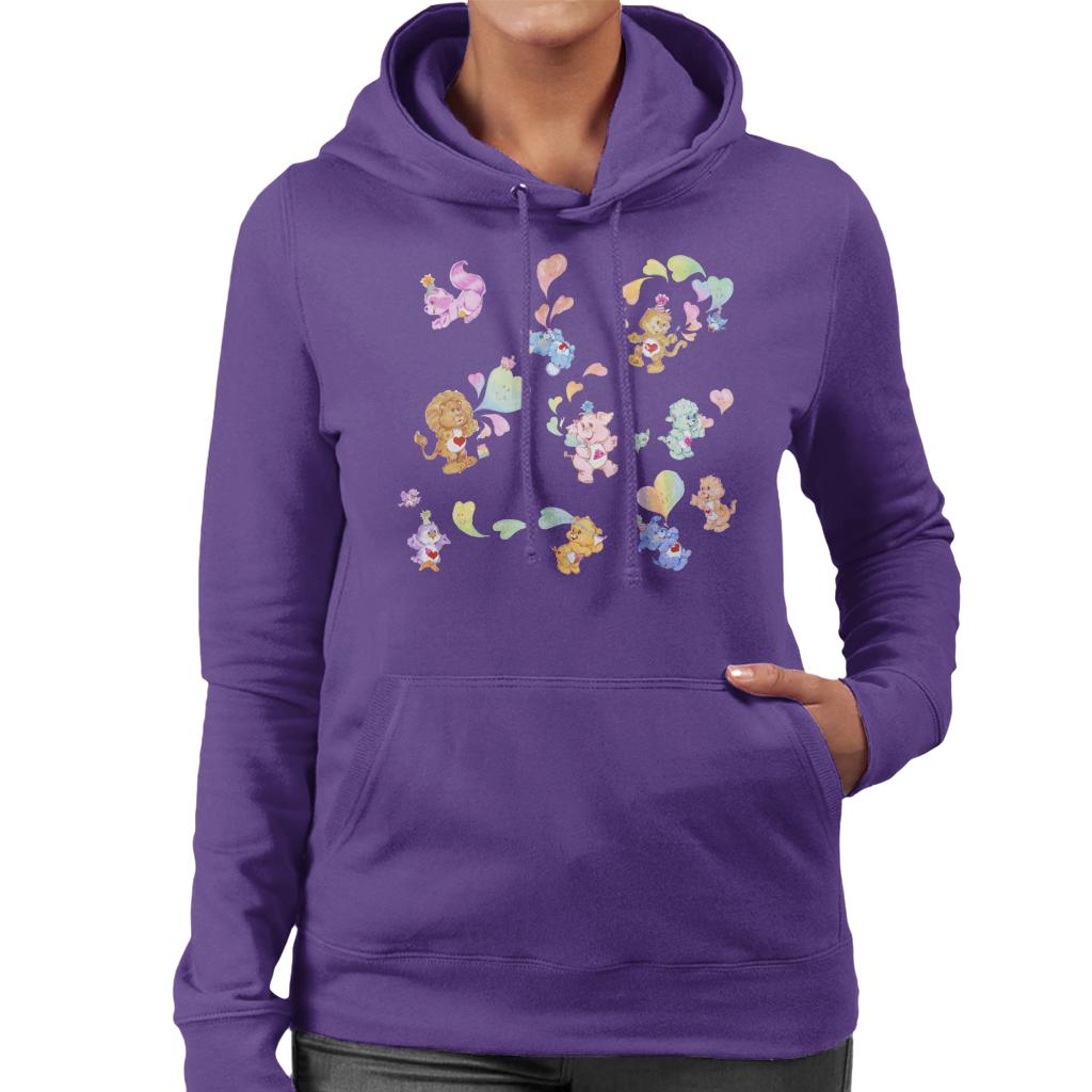 Care Bears Love Heart Montage Women's Hooded Sweatshirt product image 4