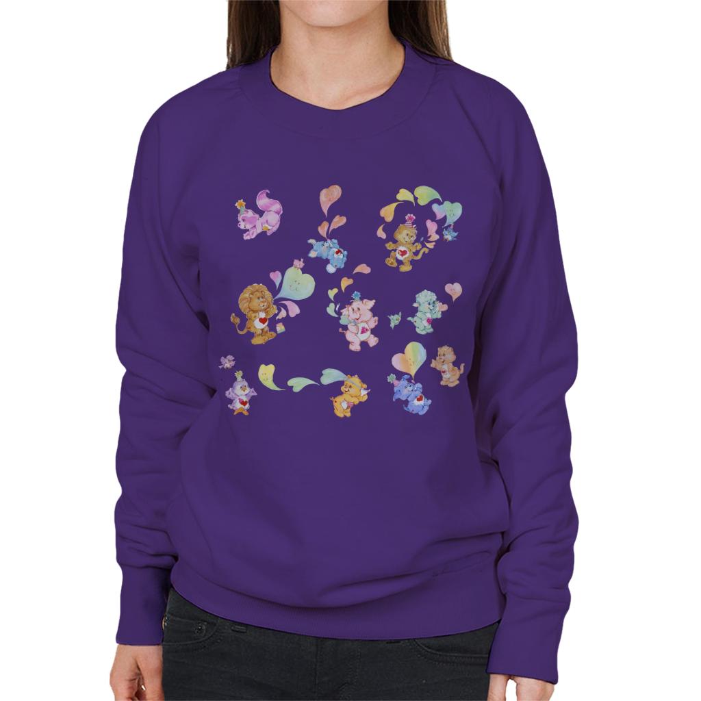 Care Bears Love Heart Montage Women's Sweatshirt product image 4
