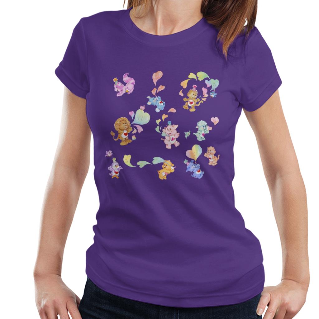 Care Bears Love Heart Montage Women's T-Shirt product image 4