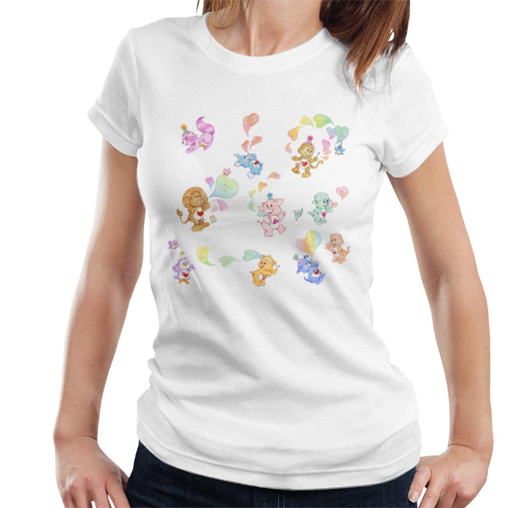 Care Bears Love Heart Montage Women's T-Shirt product image 1