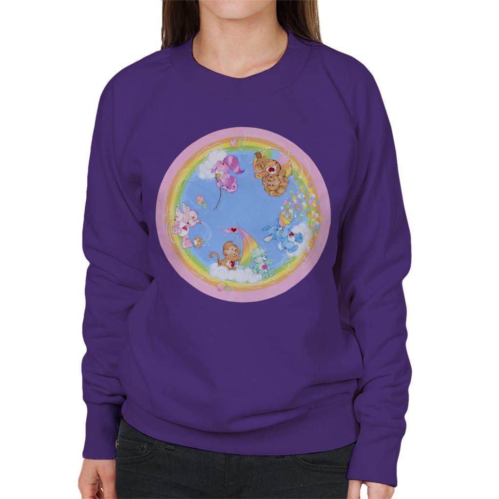 Care Bears Playful Heart Monkey Rainbow Cloud Boat Women's product image 4