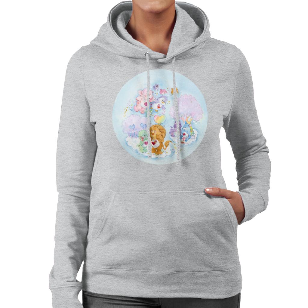 Care Bears Brave Heart Lion Pink Trees Women's Hooded product image 1