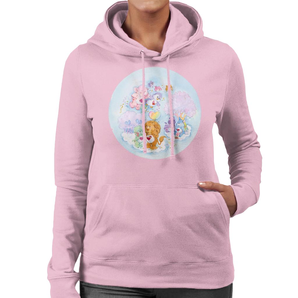 Care Bears Brave Heart Lion Pink Trees Women's Hooded product image 6