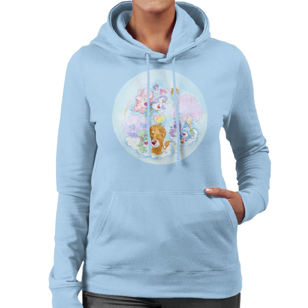 Care Bears Brave Heart Lion Pink Trees Women's Hooded product image 4