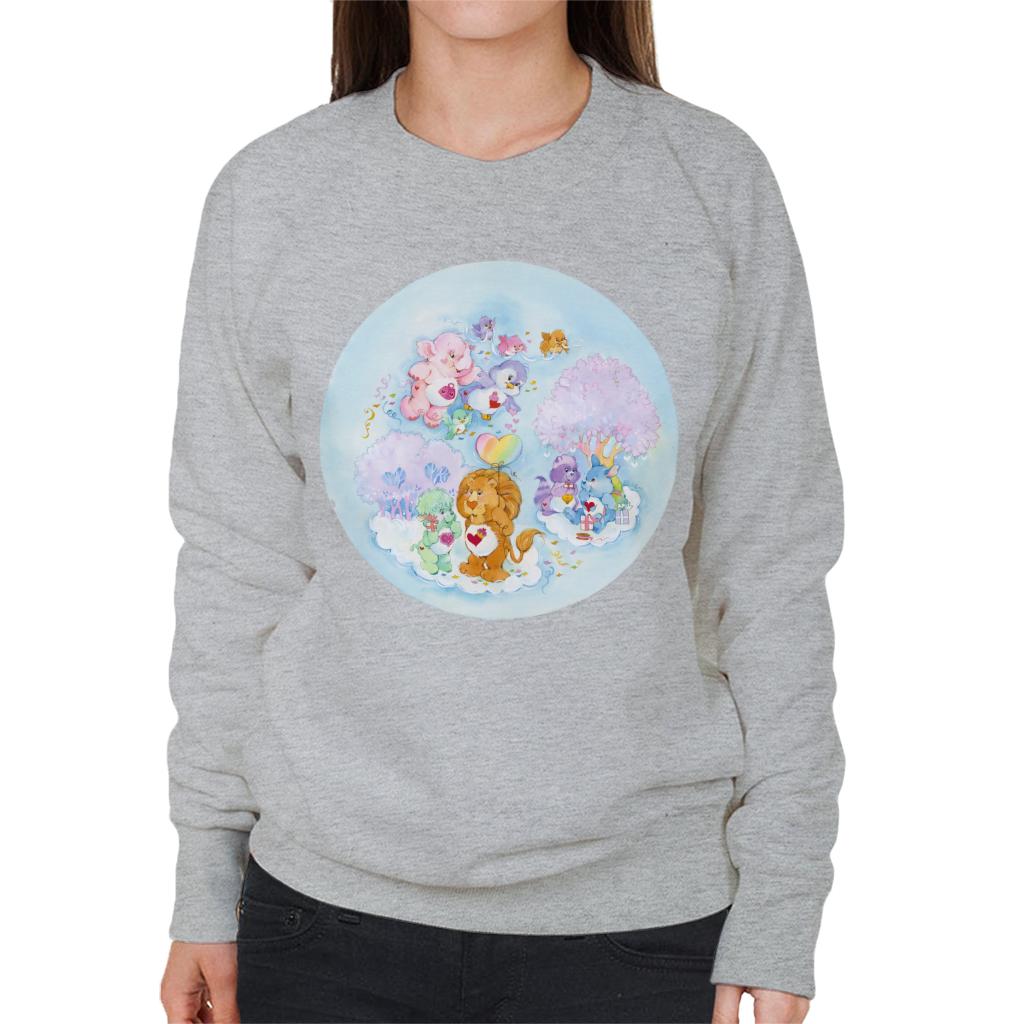 Care Bears Brave Heart Lion Pink Trees Women's Sweatshirt product image 1