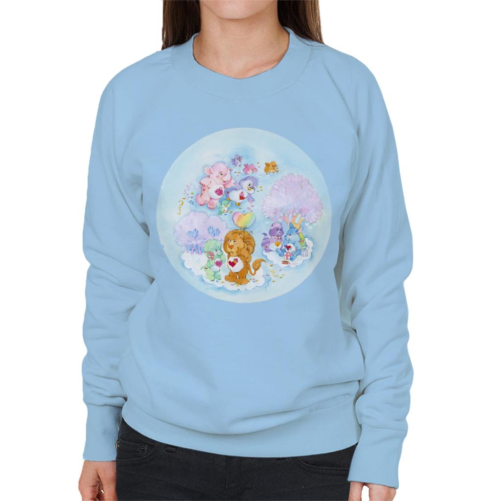 Care Bears Brave Heart Lion Pink Trees Women's Sweatshirt product image 4
