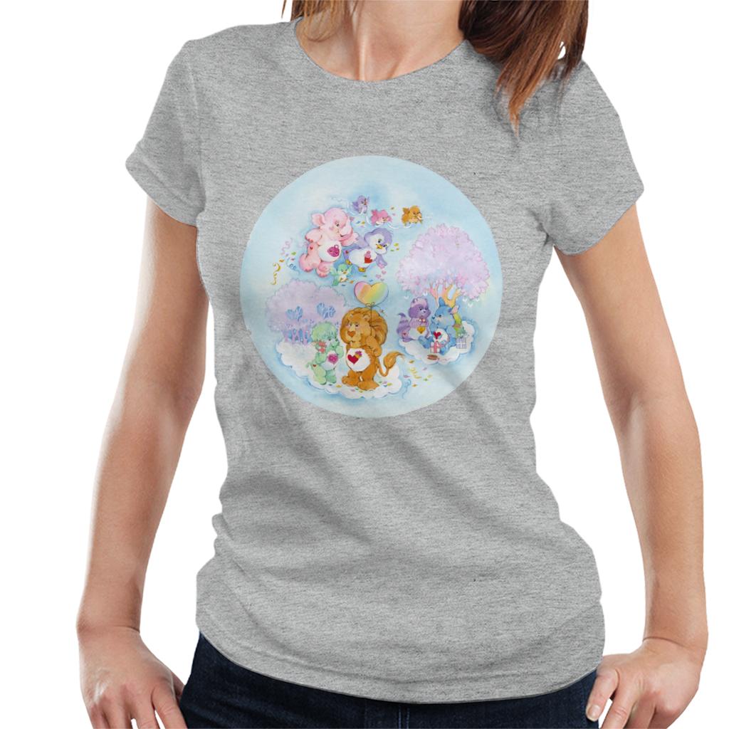 Care Bears Brave Heart Lion Pink Trees Women's T-Shirt product image 1