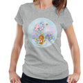 Care Bears Brave Heart Lion Pink Trees Women's T-Shirt product image 1