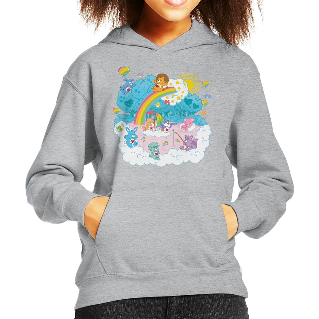 Care Bears Cousins Rainbow Lake Kid's Hooded Sweatshirt product image 1