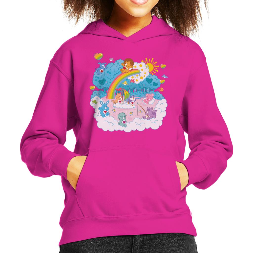 Care Bears Cousins Rainbow Lake Kid's Hooded Sweatshirt product image 6