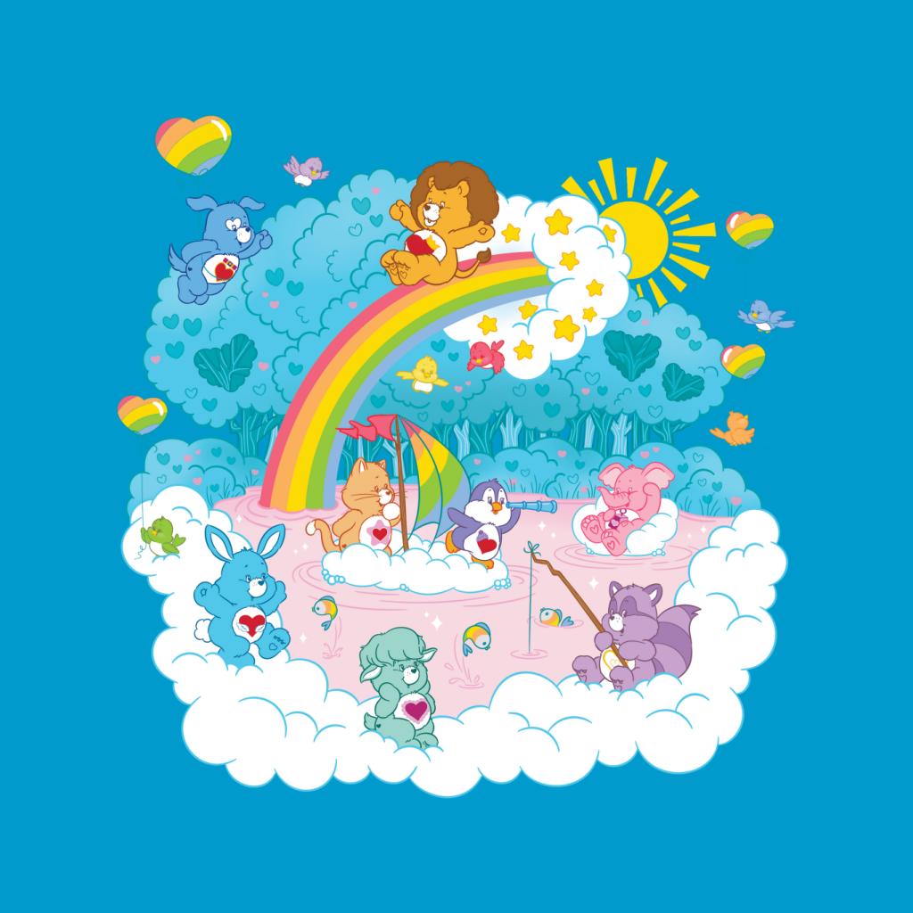 Care Bears Cousins Rainbow Lake Men's T-Shirt product image 5