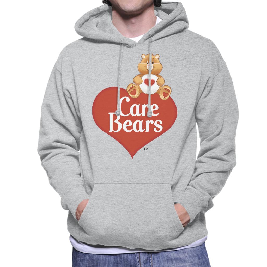 Care Bears Logo Tenderheart Bear Men's Hooded Sweatshirt product image 1