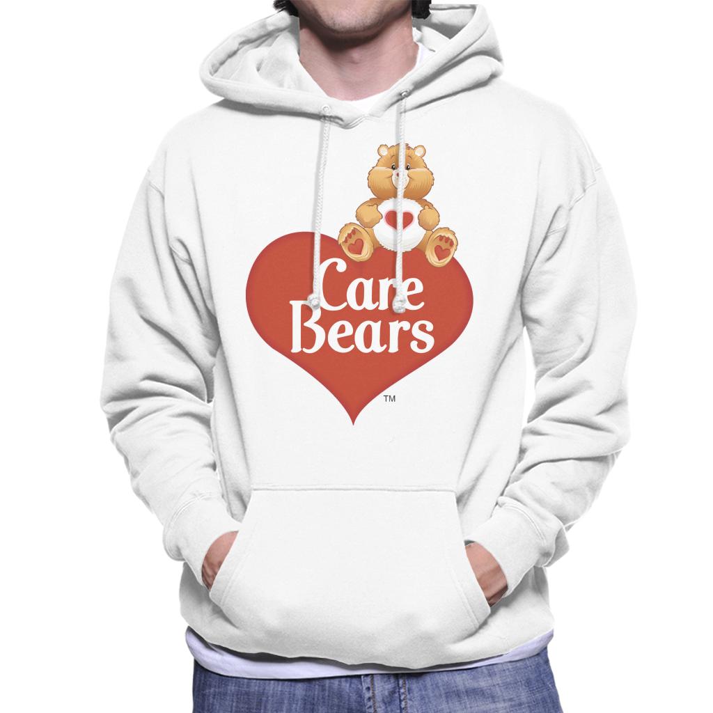Care Bears Logo Tenderheart Bear Men's Hooded Sweatshirt product image 4