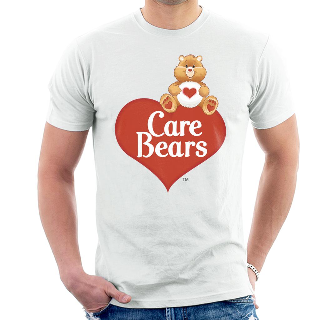 Care Bears Logo Tenderheart Bear Men's T-Shirt product image 4