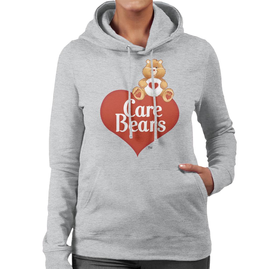 Care Bears Logo Tenderheart Bear Women's Hooded Sweatshirt product image 1