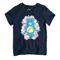 Care Bears Wish Bear Pink Flowers Kid's T-Shirt product image 1