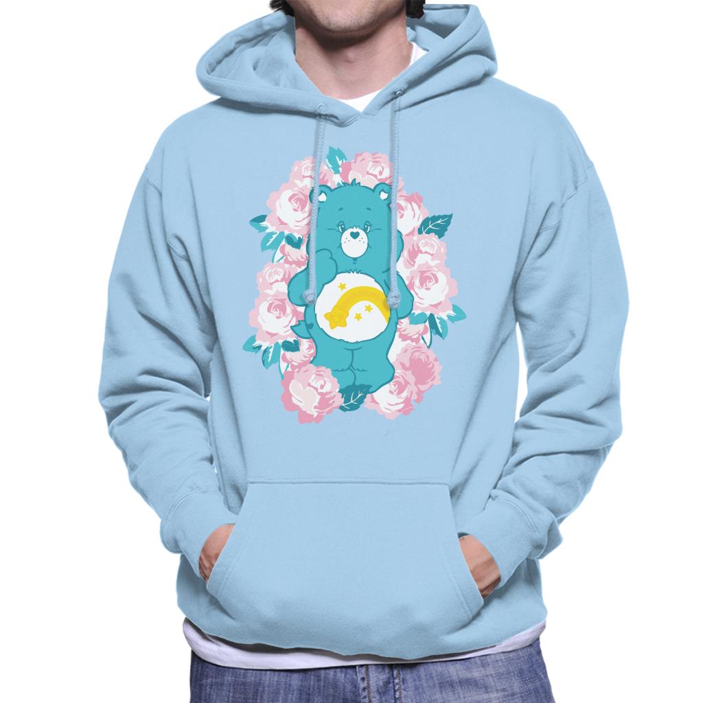 Care Bears Wish Bear Pink Flowers Men's Hooded Sweatshirt product image 4