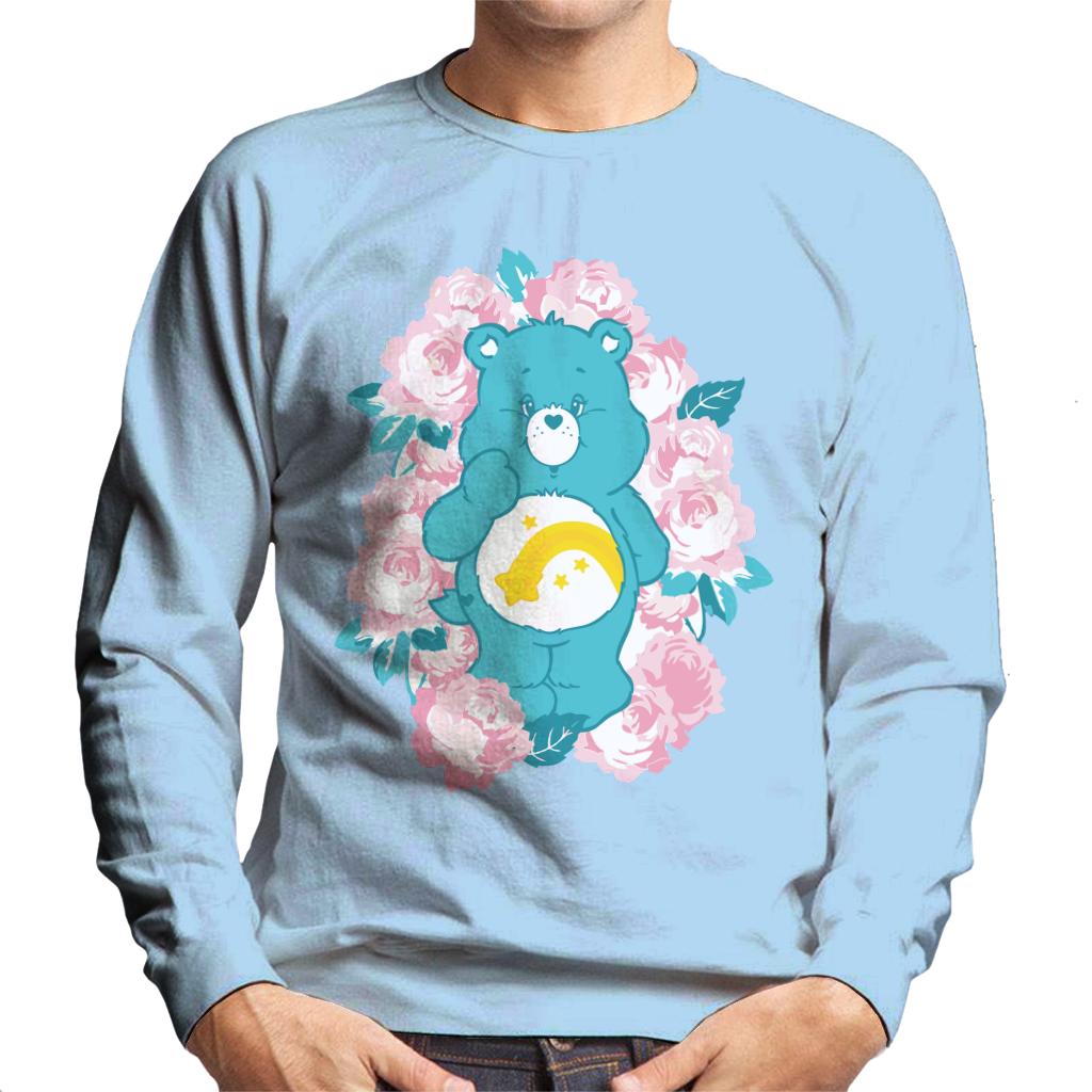 Care Bears Wish Bear Pink Flowers Men's Sweatshirt product image 4