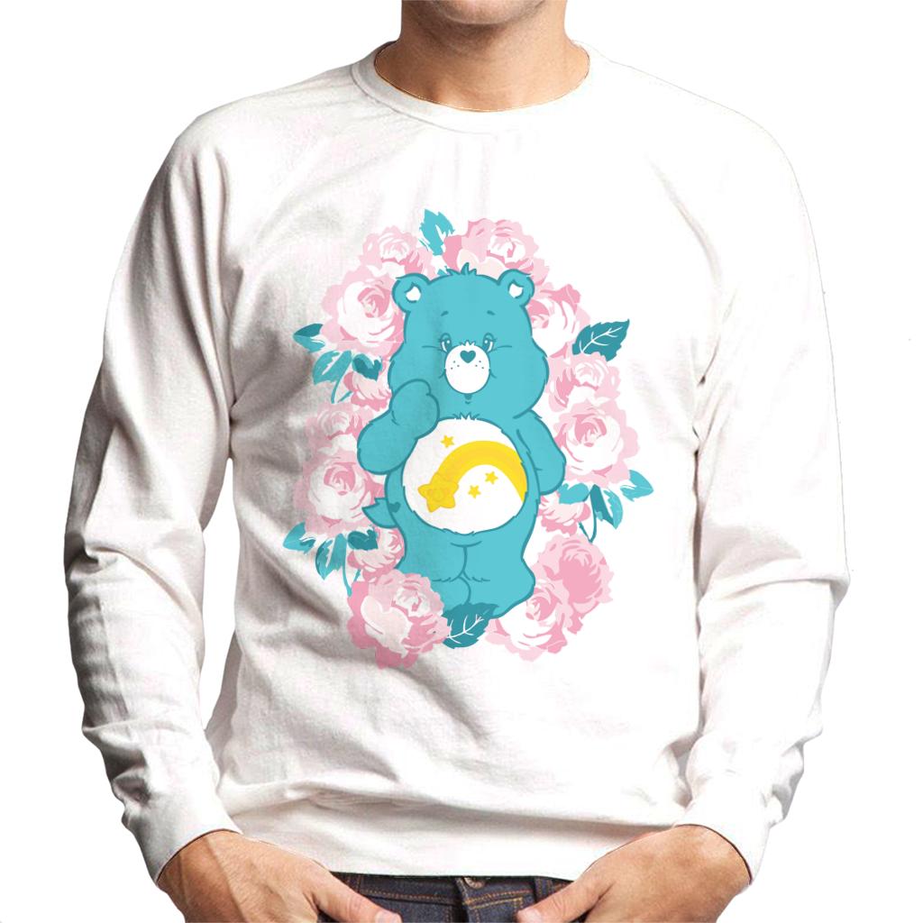 Care Bears Wish Bear Pink Flowers Men's Sweatshirt product image 1
