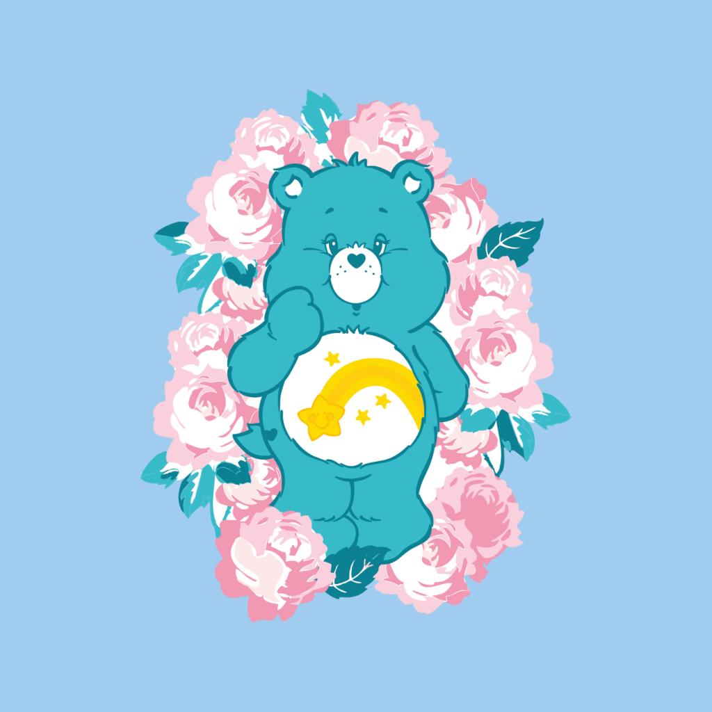 Care Bears Wish Bear Pink Flowers Women's Hooded Sweatshirt product image 5