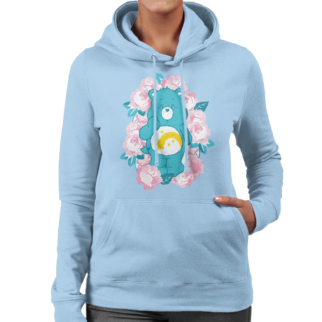 Care Bears Wish Bear Pink Flowers Women's Hooded Sweatshirt product image 4