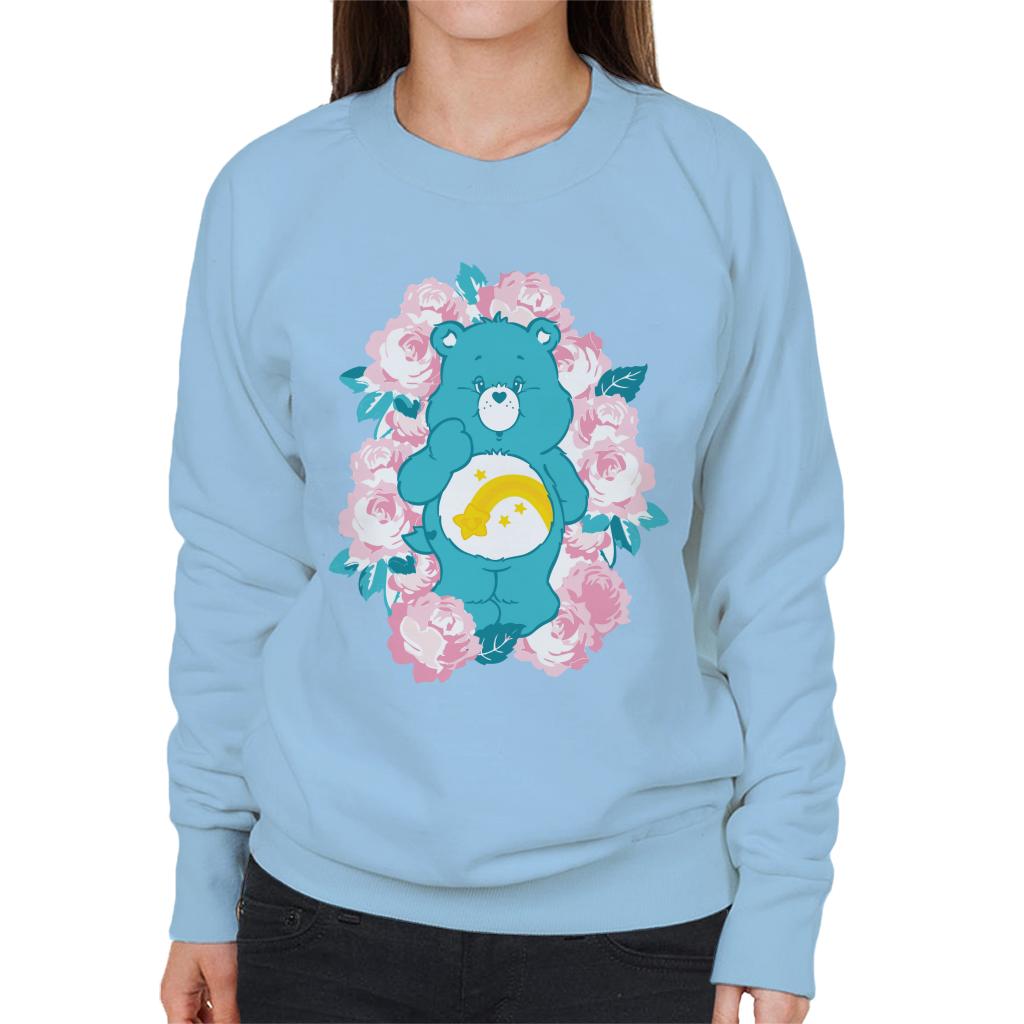 Care Bears Wish Bear Pink Flowers Women's Sweatshirt product image 4