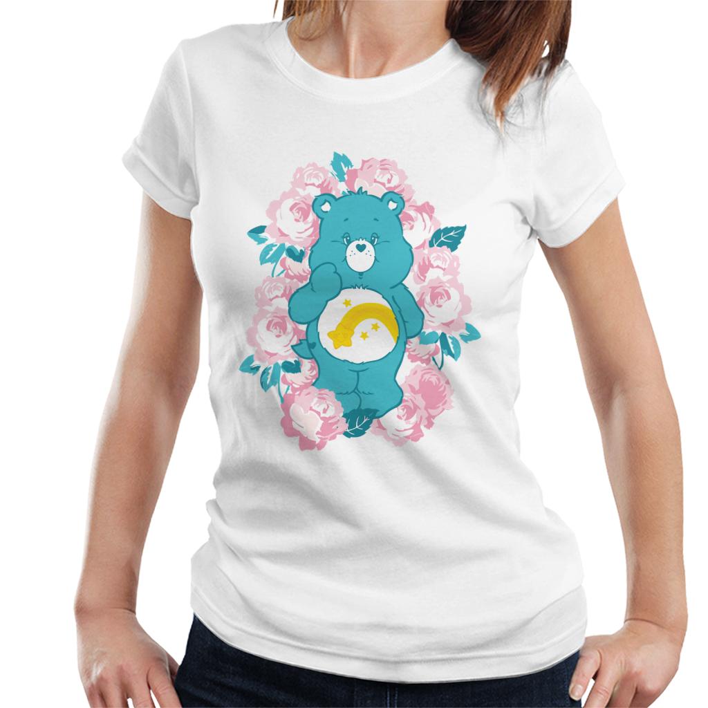Care Bears Wish Bear Pink Flowers Women's T-Shirt product image 1