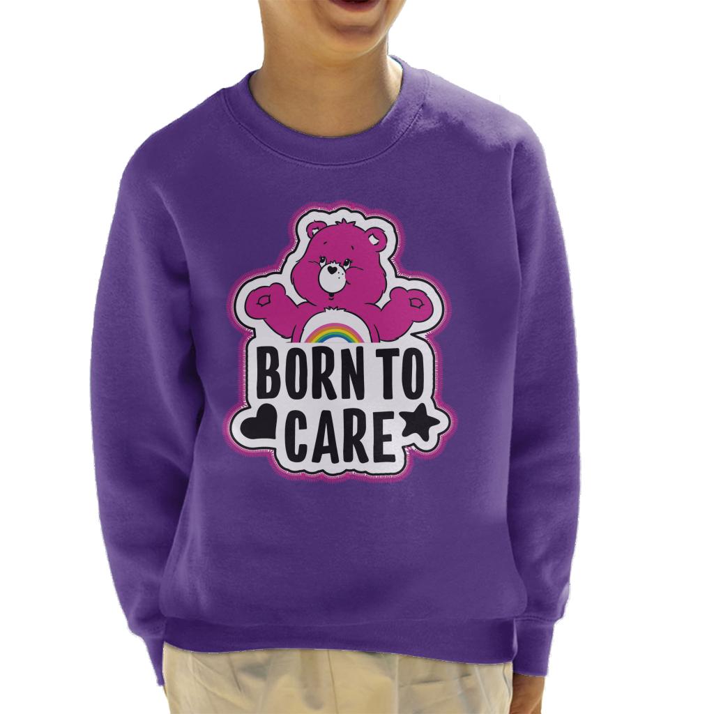 Care Bears Cheer Bear Born To Kid's Sweatshirt product image 4