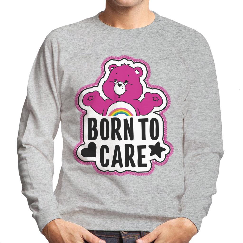 Care Bears Cheer Bear Born To Men's Sweatshirt product image 1