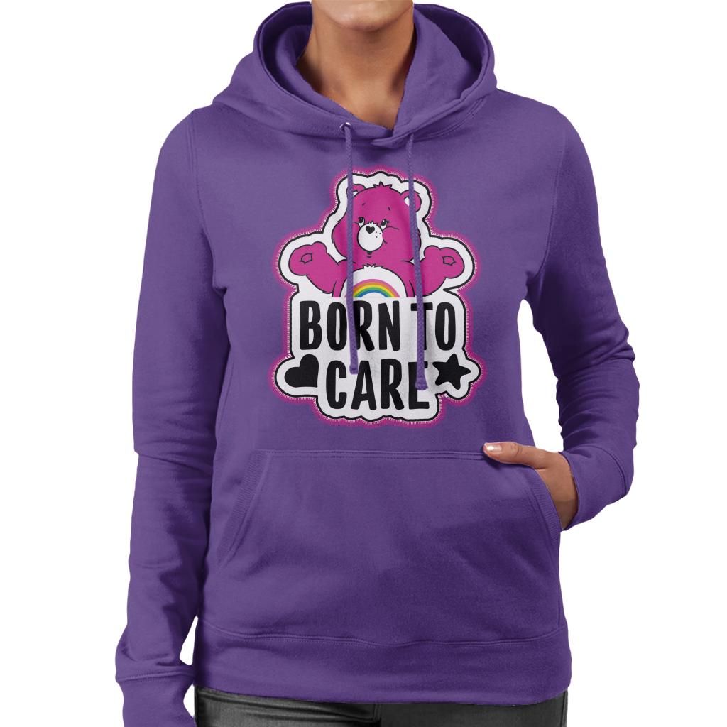 Care Bears Cheer Bear Born To Women's Hooded Sweatshirt product image 4