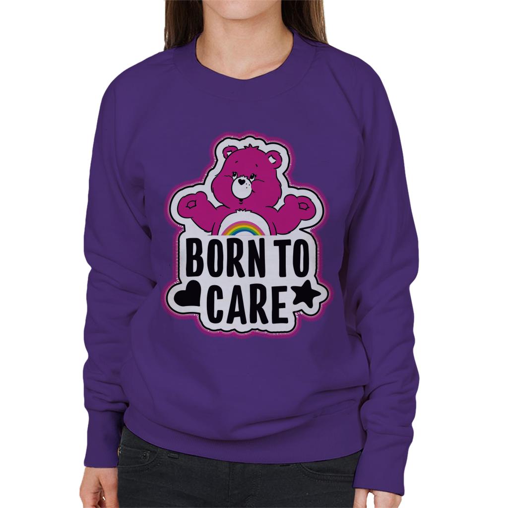 Care Bears Cheer Bear Born To Women's Sweatshirt product image 4