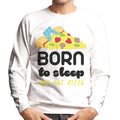 Care Bears Bedtime Bear Born To Sleep And Eat Pizza Men's product image 1