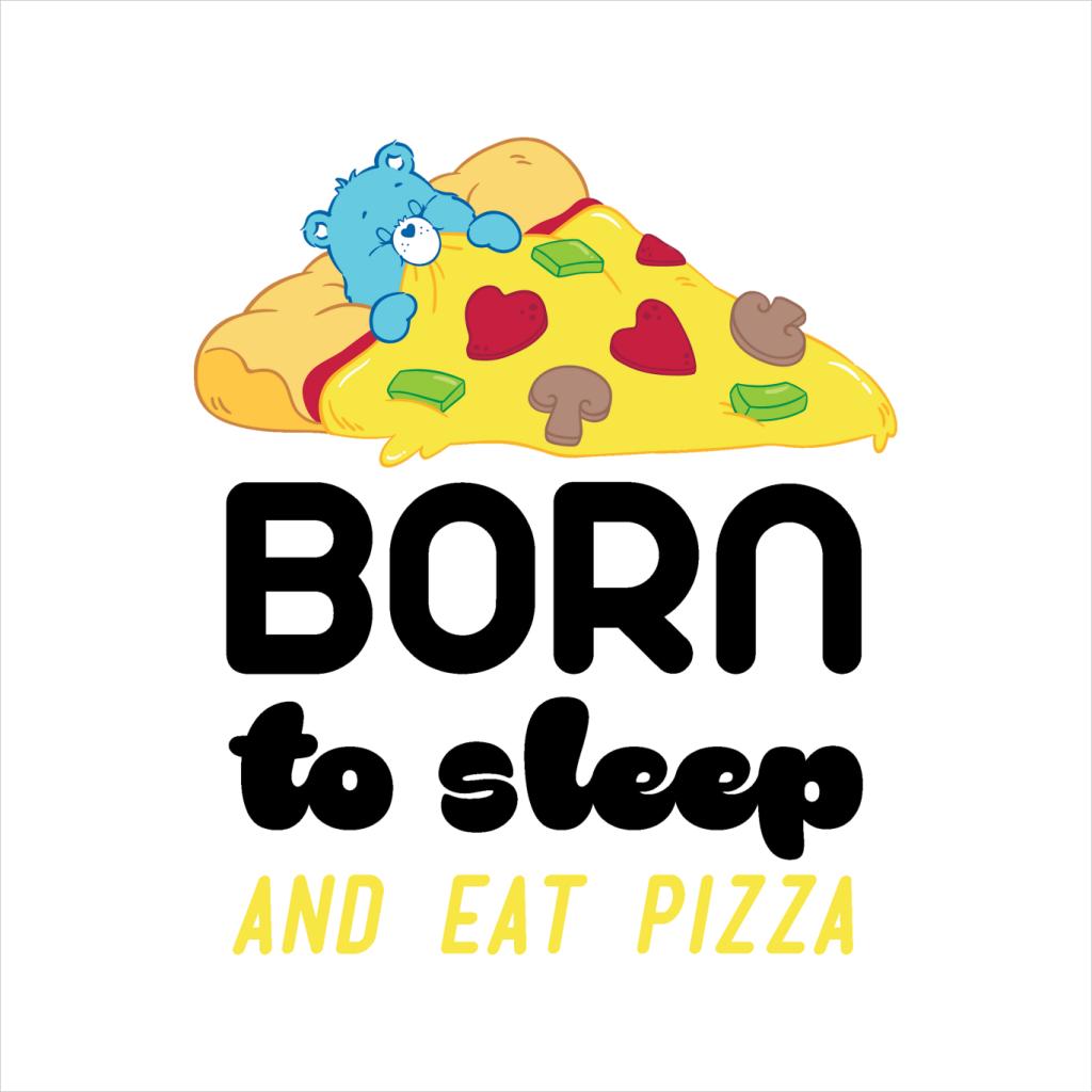 Care Bears Bedtime Bear Born To Sleep And Eat Pizza Men's product image 2