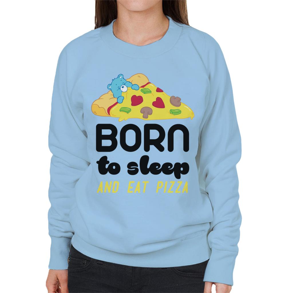 Care Bears Bedtime Bear Born To Sleep And Eat Pizza Women's product image 4