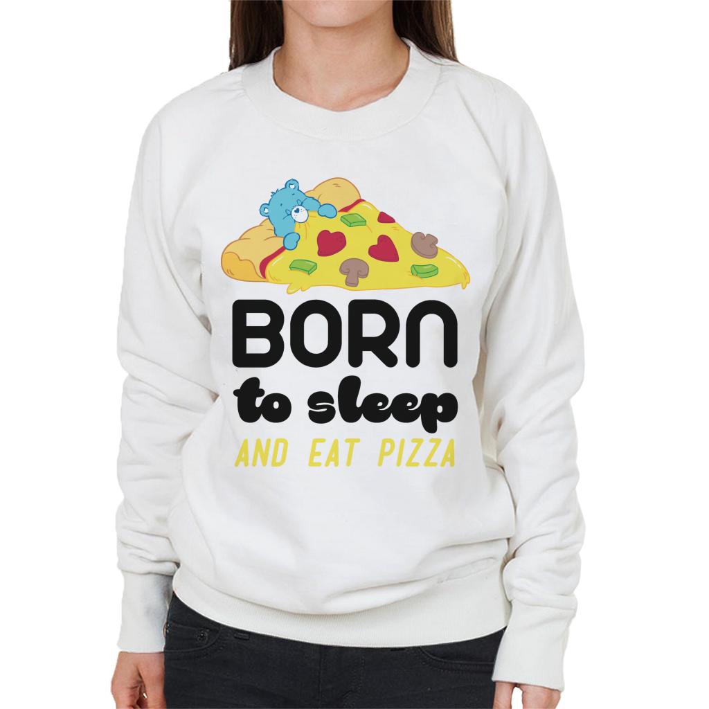 Care Bears Bedtime Bear Born To Sleep And Eat Pizza Women's product image 1