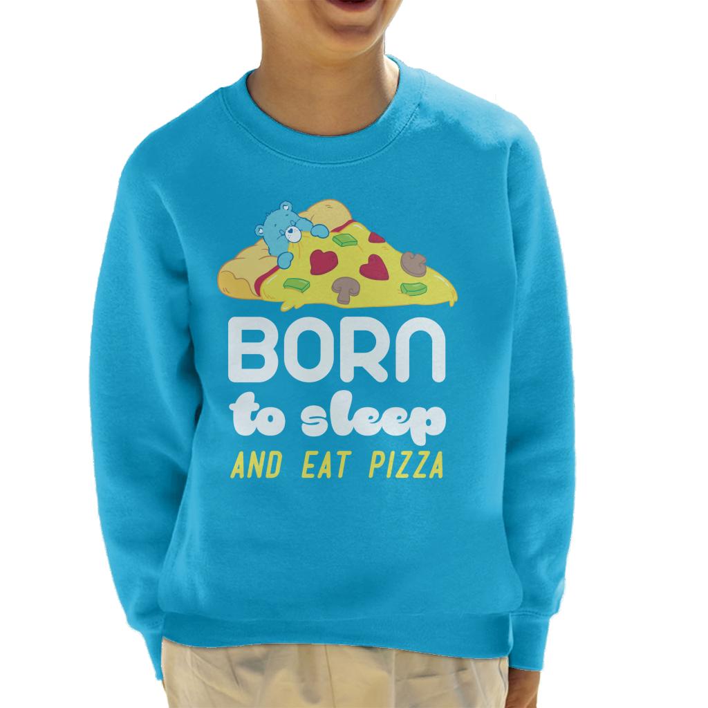 Care Bears Bedtime Bear Born To Sleep And Eat Pizza White product image 1