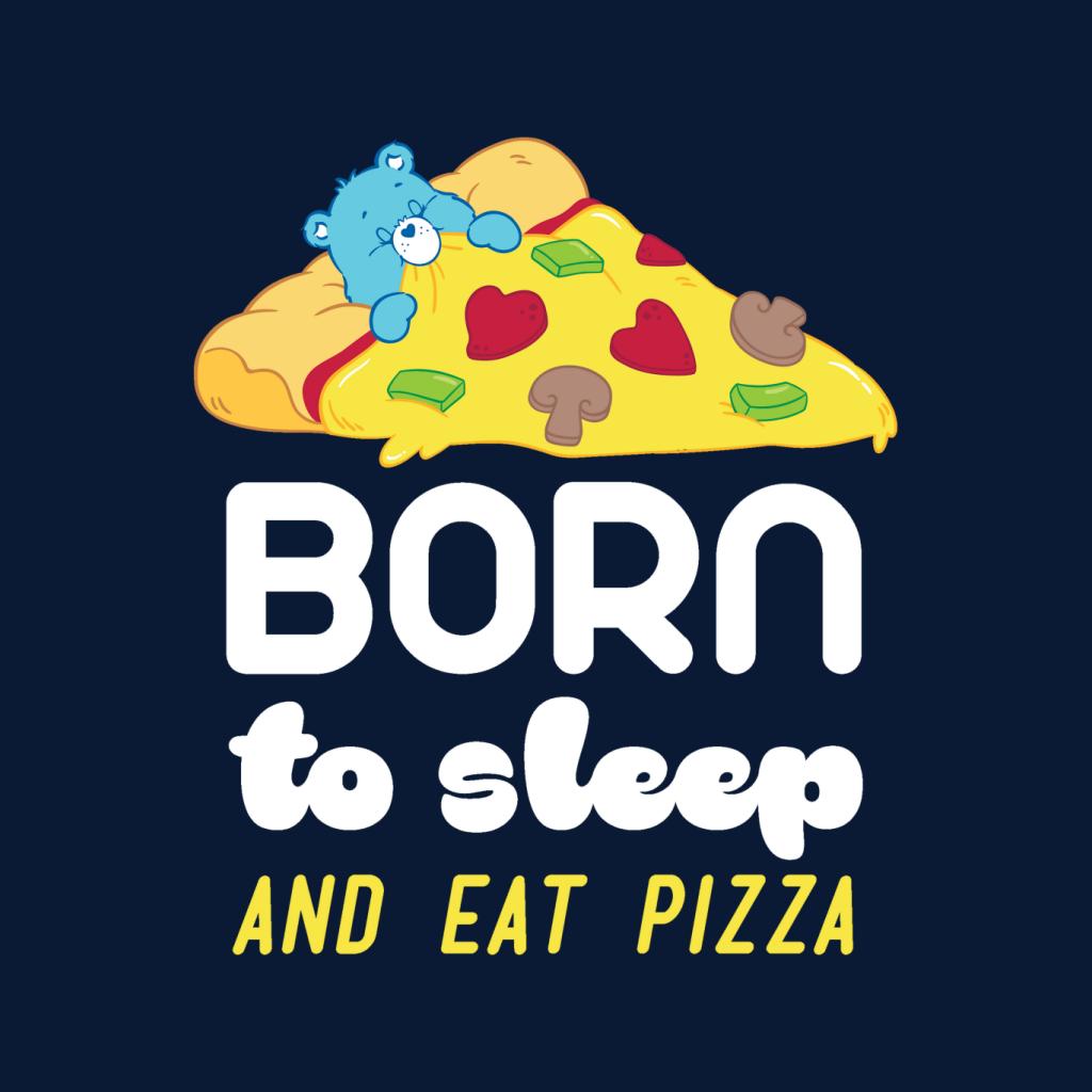 Care Bears Bedtime Bear Born To Sleep And Eat Pizza White product image 2